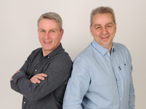 Martin und Michael Idelberger, die Geschäftsführung